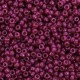 Miyuki rocailles Perlen 11/0 - Dyed opaque fuchsia luster 11-1465L
